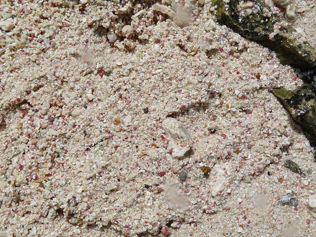 pink sand