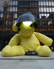 Untitled (Lamp/Bear) by Urs Fischer, May 2011