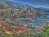 MONACO: Le port depuis le Palais.