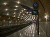 MONACO: La gare souteraine.