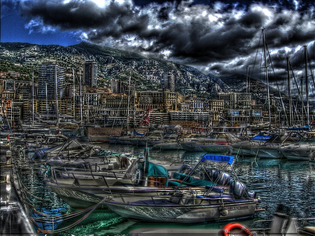 MONACO: Le port.