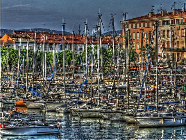 SAINT-RAPHAEL: Le port.