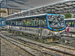 NICE: La gare des chemins de fer de Provence.