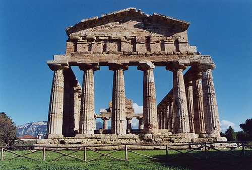 Temple in Paestum, 2003