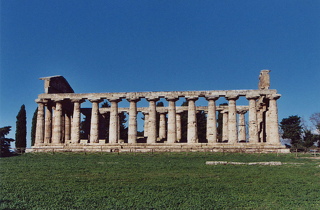 Temple in Paestum, 2003