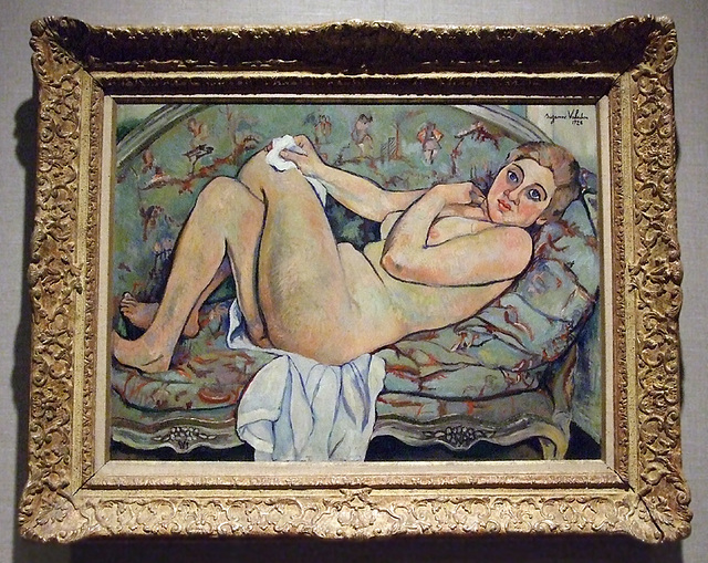 Reclining Nude by Suzanne Valadon in the Metropolitan Museum of Art, January 2008