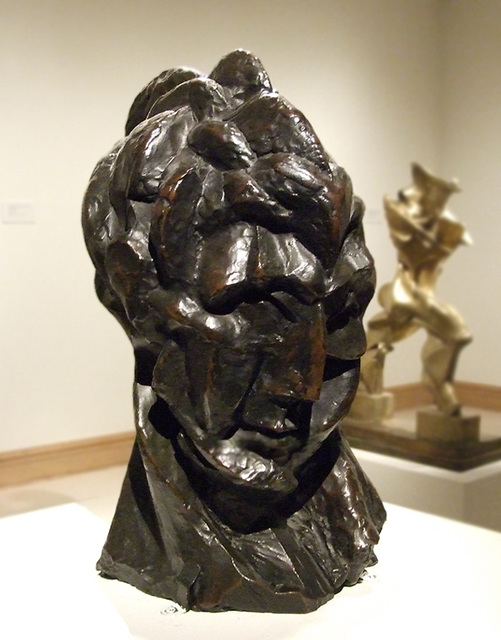 Woman's Head by Picasso in the Metropolitan Museum of Art, March 2008