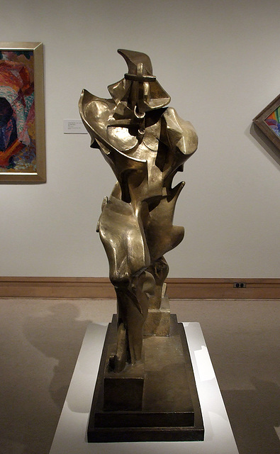Unique Forms of Continuity in Space by Boccioni in the Metropolitan Museum of Art, March 2008