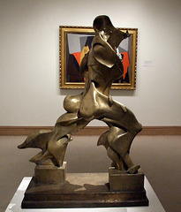Unique Forms of Continuity in Space by Boccioni in the Metropolitan Museum of Art, March 2008