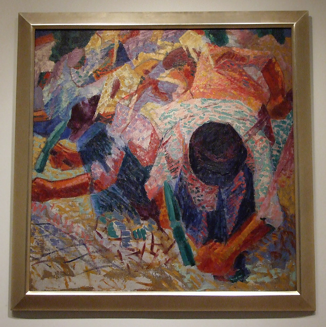 The Street Pavers by Boccioni in the Metropolitan Museum of Art, November 2008