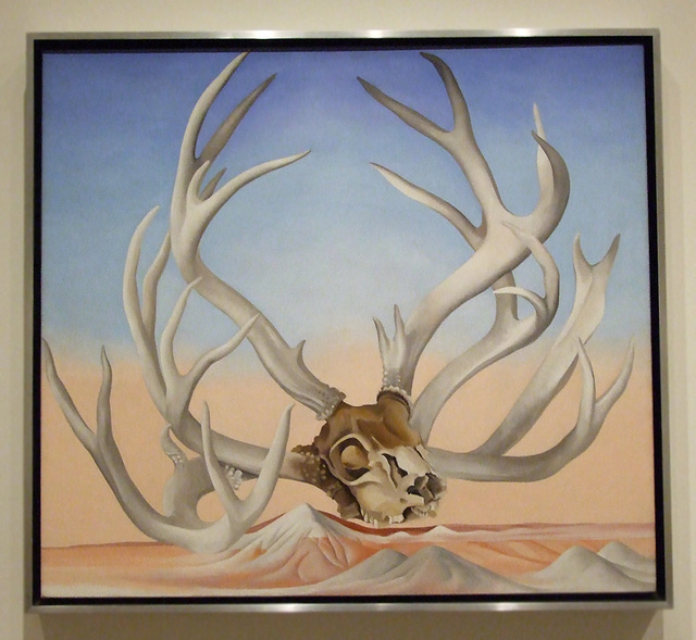 From the Faraway, Nearby by Georgia O'Keeffe in the Metropolitan Museum of Art, January 2011