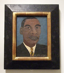 Self-Portrait by Horace Pippin in the Metropolitan Museum of Art, January 2011