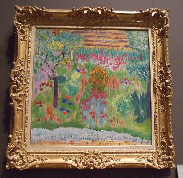 Garden by Bonnard in the Metropolitan Museum of Art, August 2010