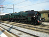 DIJON: "Journée du Patrimoine", Avant le   départ de la locomotive à vapeur 241P17".