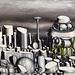 Detail of From Green to White by Yves Tanguy in the Metropolitan Museum of Art, March 2008