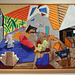 Large Interior, Los Angeles by David Hockney in the Metropolitan Museum of Art, March 2008