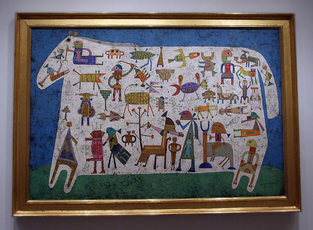 Prelude to a Civilization by Brauner in the Metropolitan Museum of Art, November 2008