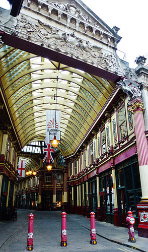 leadenhall market, gracechurch st., london