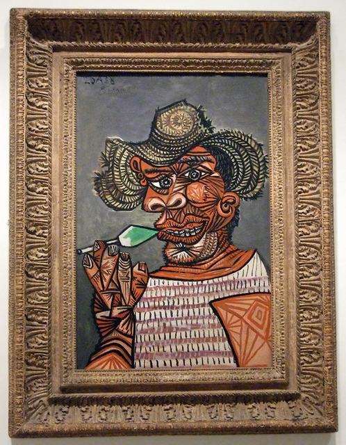 Man with Lollipop by Picasso in the Metropolitan Museum of Art, March 2008