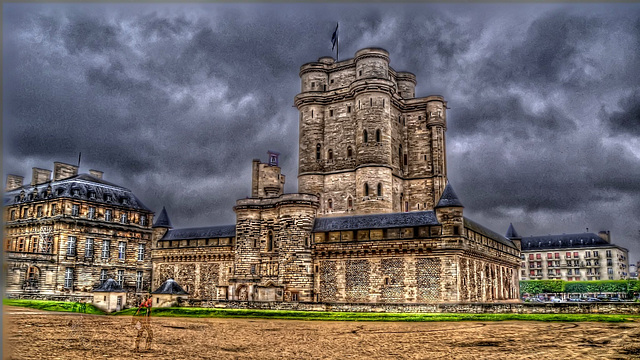 Vincennes: Le donjon du château.