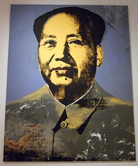 Mao by Andy Warhol in the Metropolitan Museum of Art, March 2008
