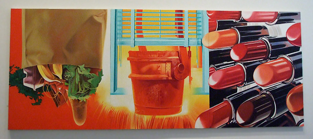 House of Fire by Rosenquist in the Metropolitan Museum of Art, May 2009