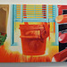 House of Fire by Rosenquist in the Metropolitan Museum of Art, May 2009