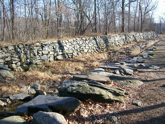 stone walls