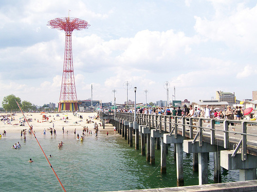 View from the pier