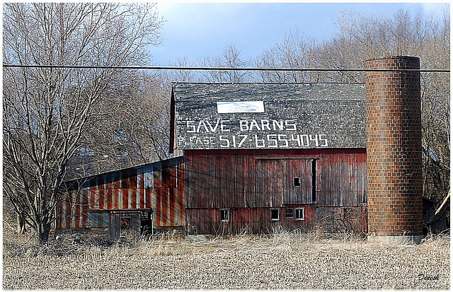 Save Barns Call 517-655-4045