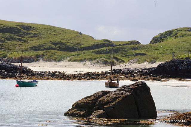 An incoming tide