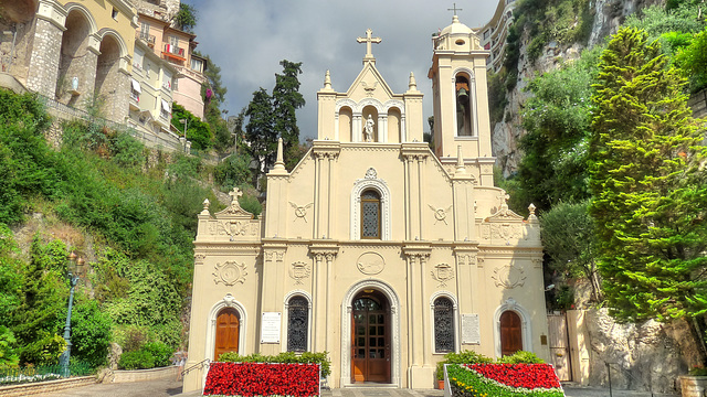 MONACO: L'Eglise Sainte Dévotte.