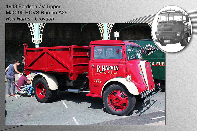 A29 1948 Fordson 7V Tipper MJO 90