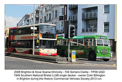 B&H 704 & 1948 Bristol LL6B Brighton 5 5 2013