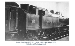 GC - 4-6-2T 371  - LNER cl A5 WHW