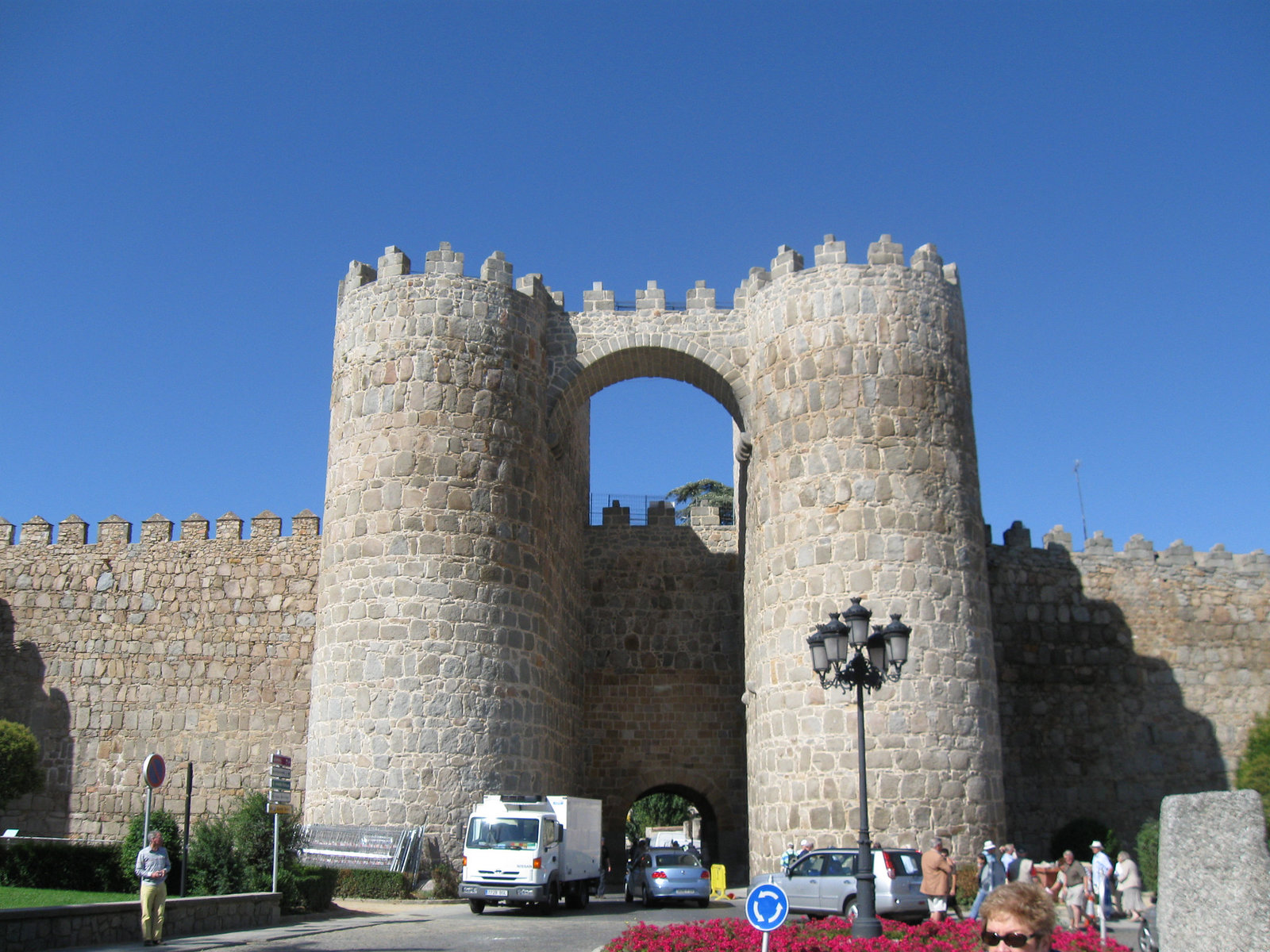 city walls