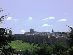 First glimpse of Avila