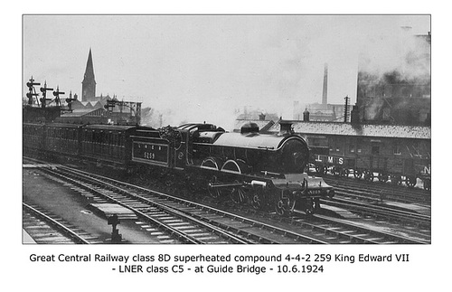 ipernity: GCR class 8D 4-4-2 no.259 - LNER 5259 - Guide Bridge - 10.6. ...