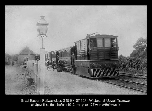 ipernity: GER G15 LNER Y6 Upwell Station b&w - by Phil Sutters