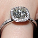 Amanda's Engagement Ring on Christmas, December 2007