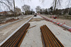 BESANCON: Travaux du tram: Le pont St Pierre 01.