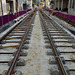 BESANCON: Avenue Carnot: Travaux du tram 201.03.14. - 04.