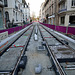 BESANCON: Travaux du tram: Avenue Carnot. 2013.04.15.01