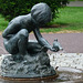 Boy and Bird Fountain