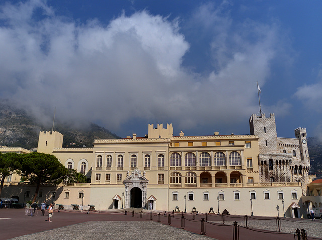 MONACO:Le Palais Princier.