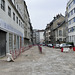 BESANCON: Travaux du tram: Avenue Fontaine Argent 2013.04.21.