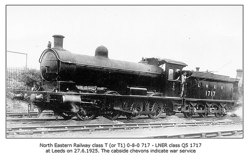 ipernity: NER cl TorT1 0 8 0 717 LNER cl Q5 1717 Leeds 27 6 1925 - by ...