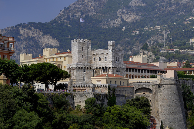 MONACO: Le palais.