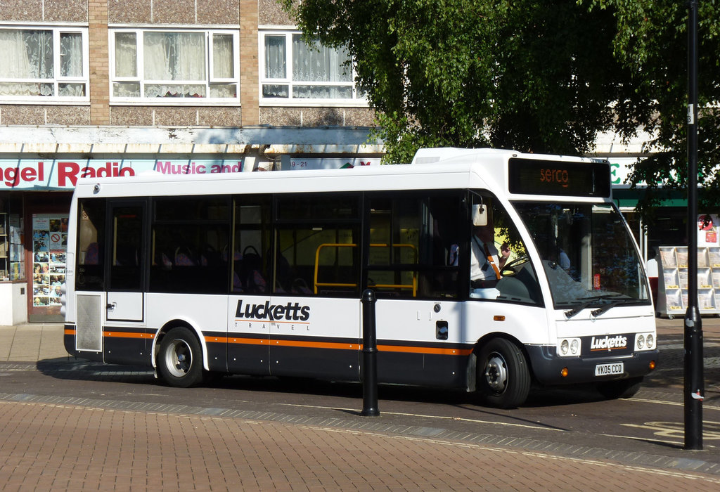 Lucketts Optare Solo in Havant - 8 August 2013