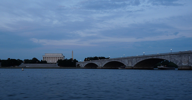 on the water